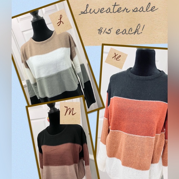 Color Block Sweater - Picture 8 of 8